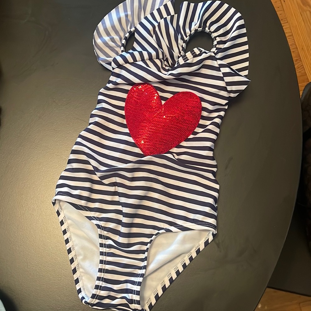 Girls one piece bathing suit size 5T